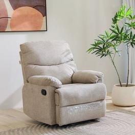 Baltimore 1 Seater Fabric Motion Recliner - Camel offers at 669 Dhs in Danube Home