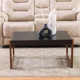 Tarsus Coffee Table - Black / Walnut offers at 115 Dhs in Danube Home