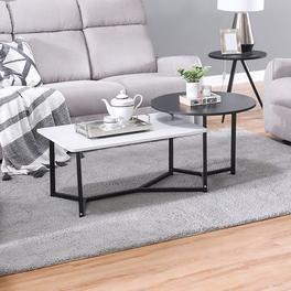 Davide Coffee Table - White/Black offers at 299 Dhs in Danube Home