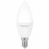 Powersafe Energy Saving 5Watt LED Candle Bulb, E14 Holder with Surge Protection, Warm White offers at 6,6 Dhs in Day to Day