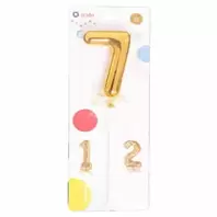 Italo Party Silver Number 7 Cake Topper, Decorative Cake Topper for Birthday, Wedding Anniversary Pa offers at 2,5 Dhs in Day to Day