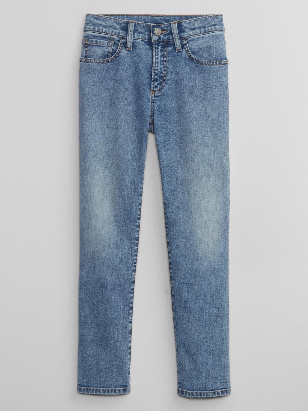 Kids Original Straight Jeans with Washwell offers at 104 Dhs in Gap