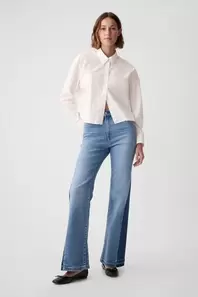 High Rise Patched '70s Flare Jeans offers at 169 Dhs in Gap