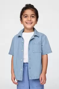 Baby & Toddler Chambray Shirt offers at 90 Dhs in Gap