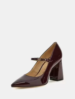 Barrial patent court shoe offers at 140 Dhs in Guess