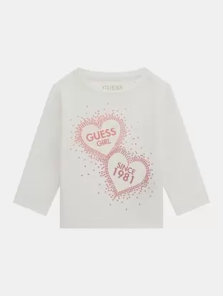 Jersey glitter t-shirt offers at 7,5 Dhs in Guess