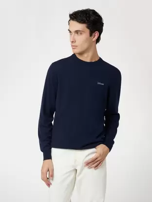 Crew neck wool blend sweater offers at 35 Dhs in Guess