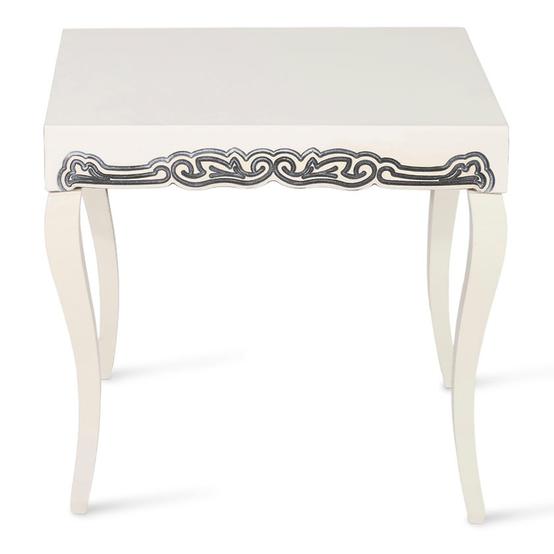 Carmen End Table - Cream offers at 427 Dhs in Homes R Us