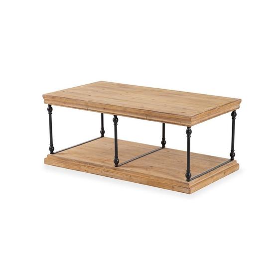 Vega Wooden Coffee Table - Walnut offers at 775 Dhs in Homes R Us