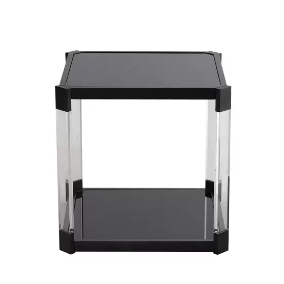 Owen End Table, Black & Grey offers at 199 Dhs in Homes R Us