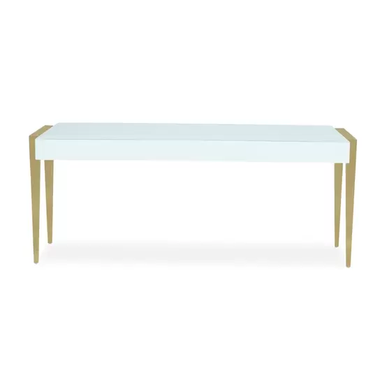 Lilly Coffee Table, White & Gold offers at 799 Dhs in Homes R Us