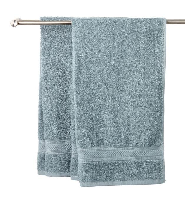 Guest towel UPPSALA 30x50cm dusty blue offers at 5 Dhs in JYSK