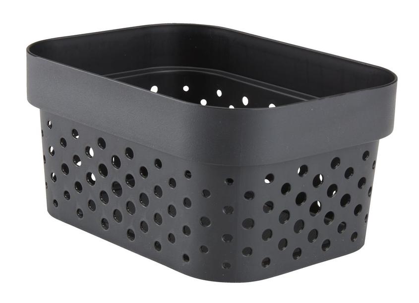 Basket INFINITY 1,4L plastic black offers at 6 Dhs in JYSK