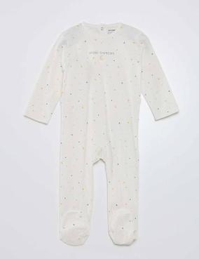 Jersey sleepsuit offers at 30 Dhs in Kiabi