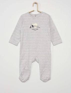 Jersey sleepsuit offers at 30 Dhs in Kiabi