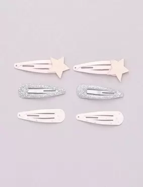 Pack of 6 hair clips offers at 15 Dhs in Kiabi