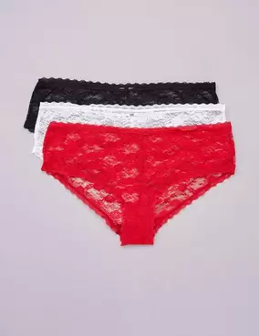 Pack of 3 lace boy shorts offers at 59 Dhs in Kiabi