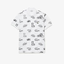 Unisex Lacoste Holiday Custom Print Polo offers at 442 Dhs in Lacoste