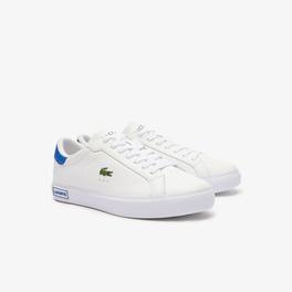 Men's Powercourt Leather Trainers offers at 322 Dhs in Lacoste