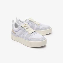 Women's L002 Textile Monogram Trainers offers at 444,5 Dhs in Lacoste