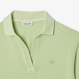 Natural Dyed Cotton Pique Polo Shirt offers at 506,25 Dhs in Lacoste
