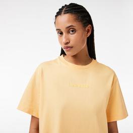Oversized Short Sleeved Jersey Dress offers at 506,25 Dhs in Lacoste