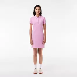 Women's Stretch Cotton Pique Polo Dress offers at 566,25 Dhs in Lacoste