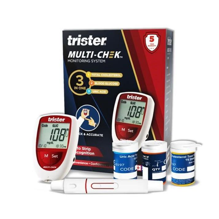 Trister Multi-Check 3 In 1 Monitoring System offers at 249 Dhs in Life Pharmacy