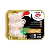 Al Ain Fresh Chicken Whole Leg 500 g offers at 13,95 Dhs in Lulu Hypermarket