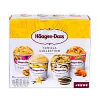 Haagen-Dazs Vanilla Collection Mini Cups 4 x 95 ml offers at 17,9 Dhs in Lulu Hypermarket